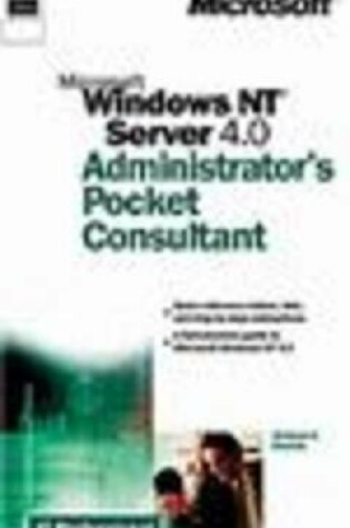 Cover of Windows NT 4.0 Administrator's Pocket Consultant