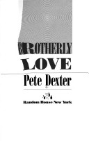 Book cover for Brotherly Love