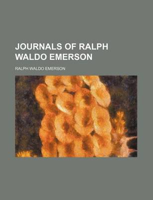 Book cover for Journals of Ralph Waldo Emerson (Volume 2)