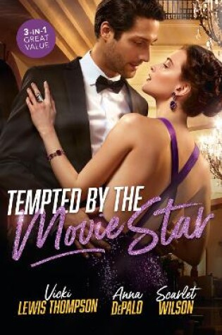 Cover of Tempted By The Movie Star/In the Cowboy's Arms/Hollywood Baby Affair/The Mysterious Italian Houseguest