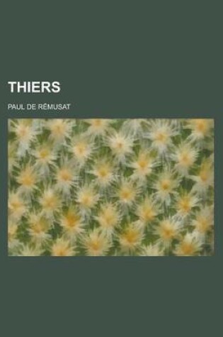 Cover of Thiers