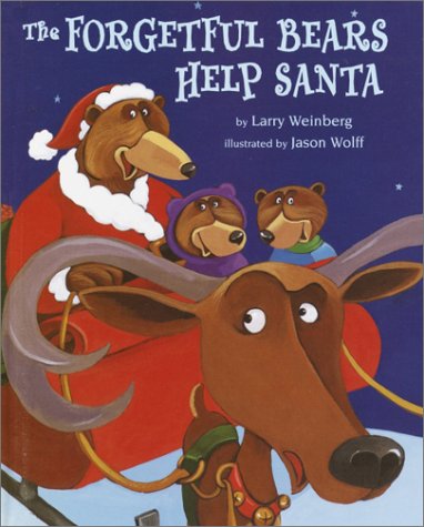 Book cover for The Forgetful Bears Help Santa