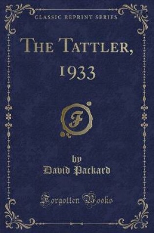 Cover of The Tattler, 1933 (Classic Reprint)