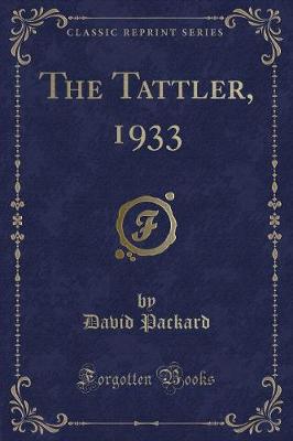 Book cover for The Tattler, 1933 (Classic Reprint)