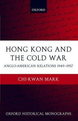 Cover of Hong Kong and the Cold War