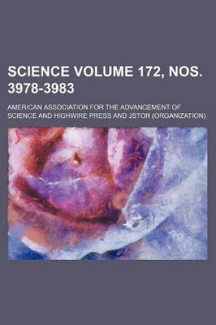 Cover of Science Volume 172, Nos. 3978-3983