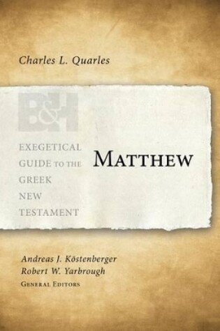 Cover of Matthew