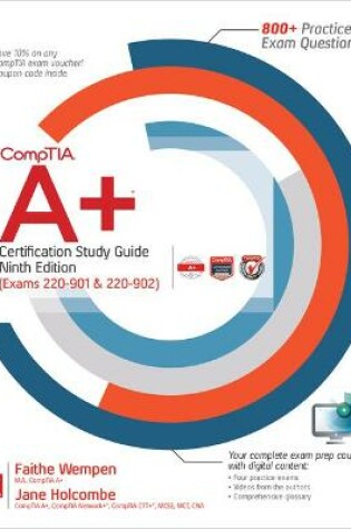 Cover of Comptia A+ Certification Study Guide, Ninth Edition (Exams 220-901 & 220-902)