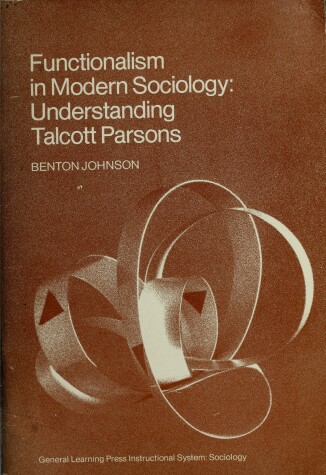 Book cover for Functionalism in Modern Sociology