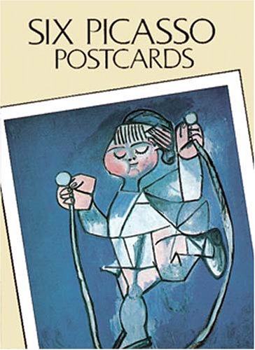 Book cover for Six Picasso Postcards