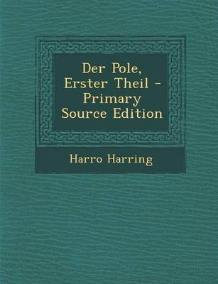 Book cover for Der Pole, Erster Theil