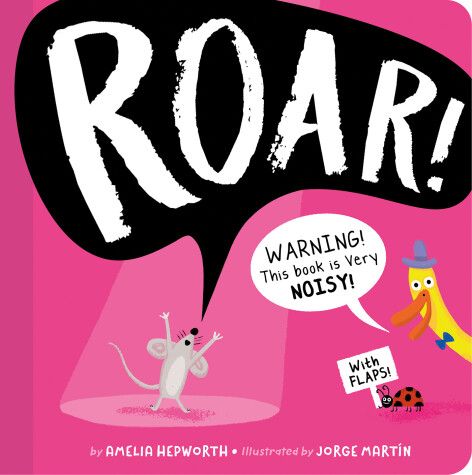 Book cover for ROAR!