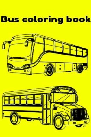 Cover of Bus coloring book