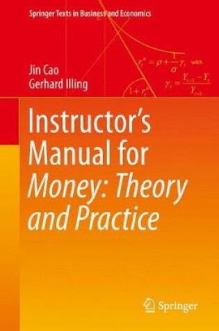 Cover of Instructor's Manual for Money: Theory and Practice