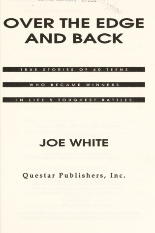 Cover of Over the Edge and Back