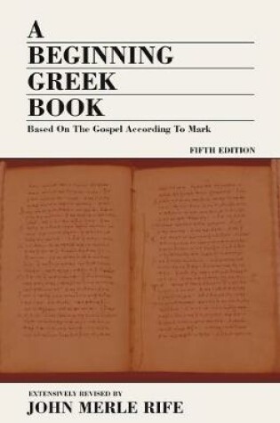 Cover of A Beginning Greek Book