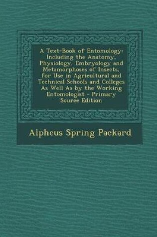 Cover of A Text-Book of Entomology