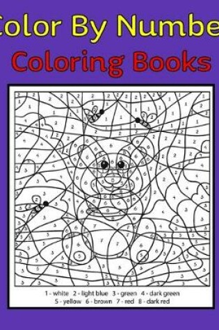 Cover of Color By Number Coloring Books