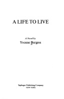 Book cover for A Life to Live