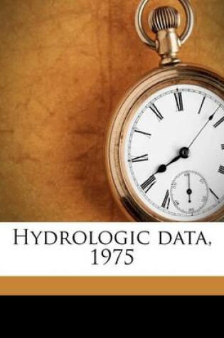 Cover of Hydrologic Data, 1975