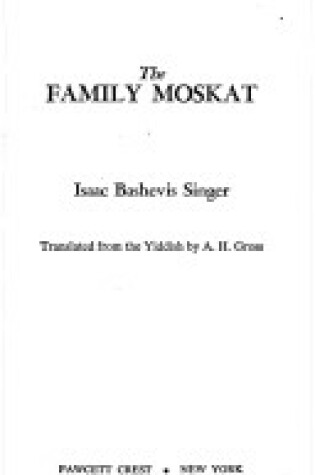 Cover of Family Moskat