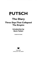 Book cover for Putsch: The Diary