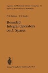 Book cover for Bounded Integral Operators on L 2 Spaces