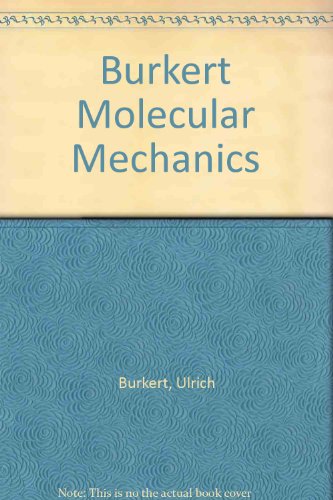 Book cover for Burkert Molecular Mechanics