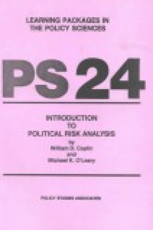 Cover of Introduction to Political Risk Analysis