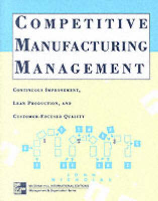 Cover of Competitive Manufacturing Management