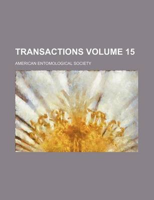 Book cover for Transactions Volume 15