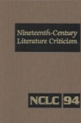 Cover of Nineteenth-Century Literature Criticism