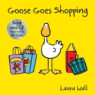 Book cover for Goose Goes Shopping (book&CD)
