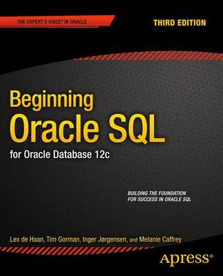 Book cover for Beginning Oracle SQL