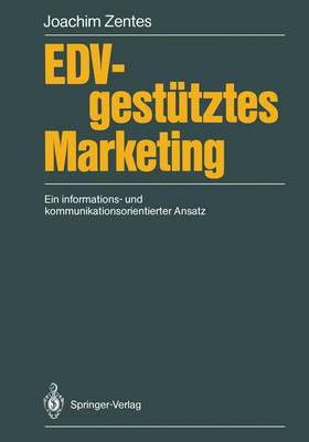 Book cover for EDV-gestütztes Marketing