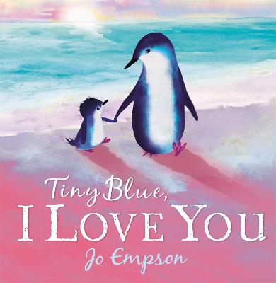 Book cover for Tiny Blue, I Love You