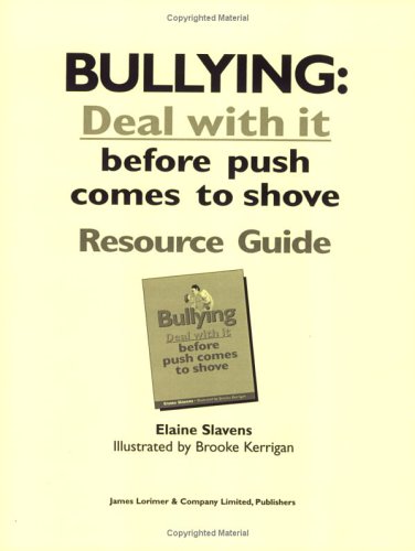 Book cover for Bullying: Resource Guide