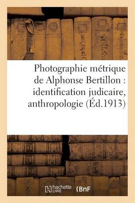 Book cover for Photographie metrique de Alphonse Bertillon