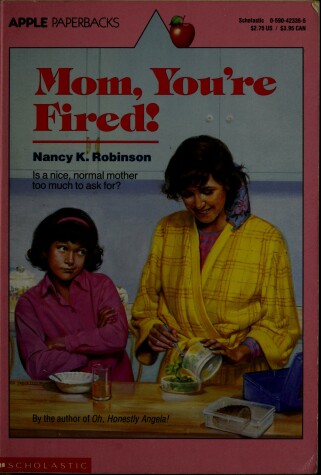 Book cover for Mom, You're Fired!