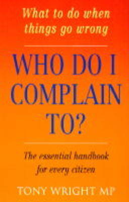 Book cover for Who Do I Complain to?