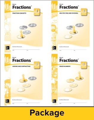 Book cover for Key to Fractions, Books 1-4 Set