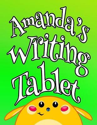 Book cover for Amanda's Writing Tablet