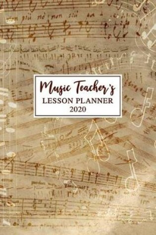 Cover of Music Teacher's Lesson Planner