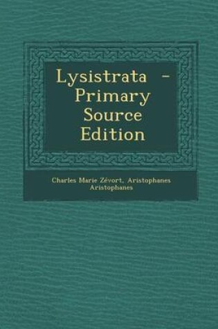 Cover of Lysistrata (Primary Source)