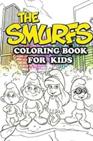 Cover of The Smurfs Coloring Book for kids