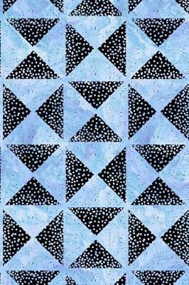 Cover of Journal Notebook Triangles With Dots Pattern 10