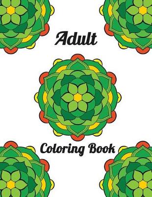 Book cover for Adult Coloring Book