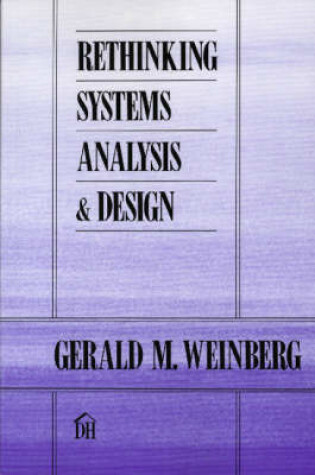 Cover of Rethinking Systems Analysis and Design