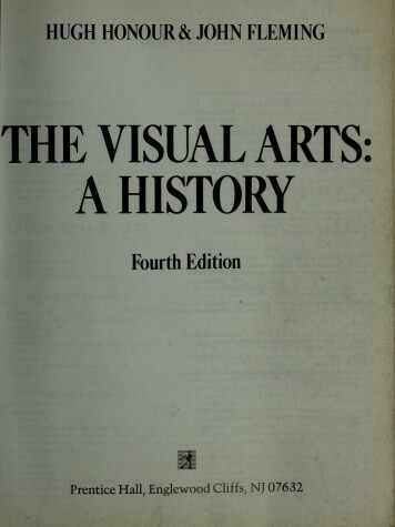 Book cover for The Visual Arts:History