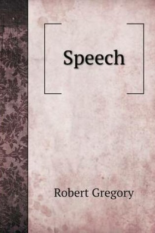 Cover of Speech